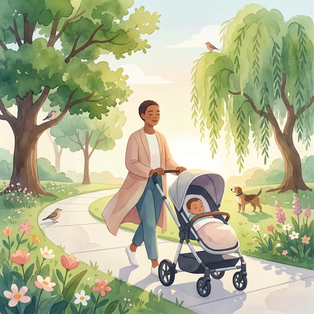 The 'Stroller Meditation': How to Find Peace on a Walk